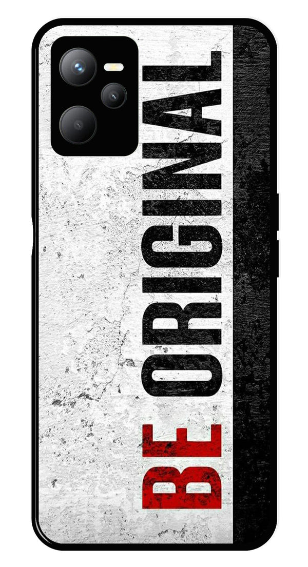 Be Original Metal Mobile Case for Realme C35   (Design No -38)