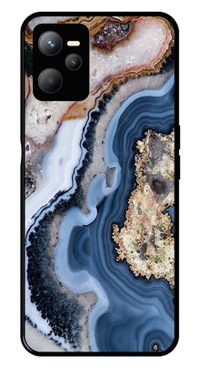 Marble Design Metal Mobile Case for Realme C35