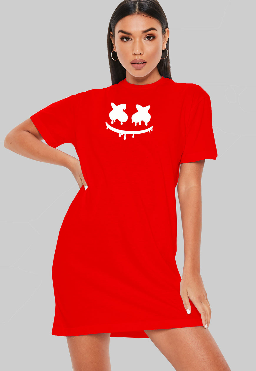 Smiley T-Shirt Dress