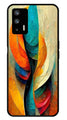 Modern Art Metal Mobile Case for Realme GT   (Design No -11)