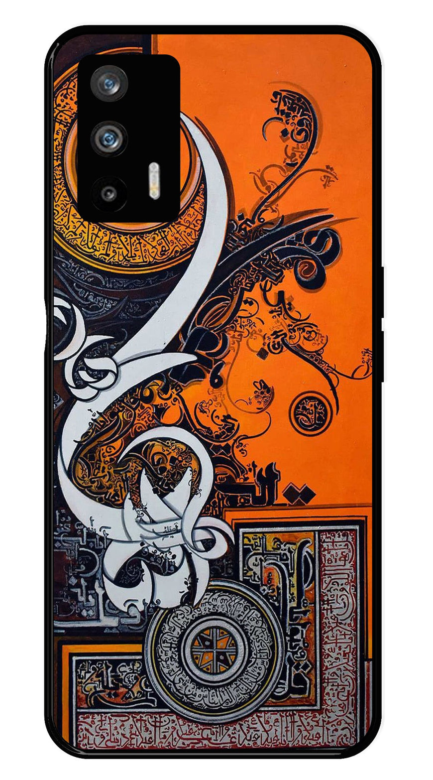 Qalander Art Metal Mobile Case for Realme GT   (Design No -16)