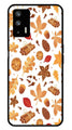 Autumn Leaf Metal Mobile Case for Realme GT   (Design No -19)