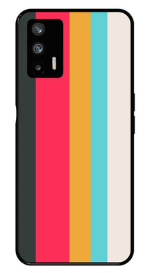 Muted Rainbow Metal Mobile Case for Realme GT