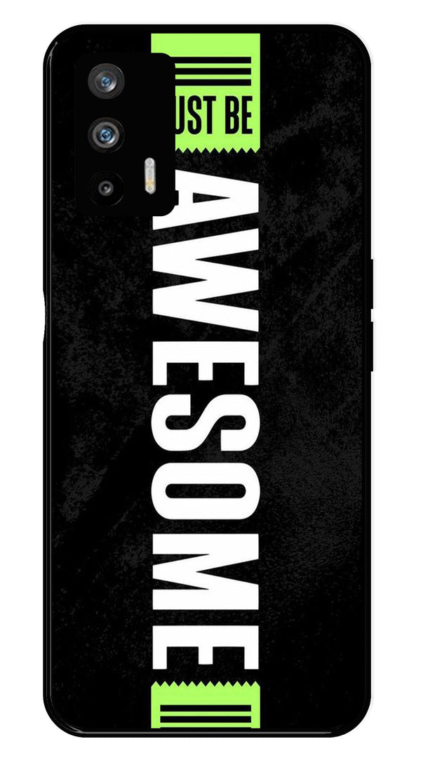 Awesome Metal Mobile Case for Realme GT   (Design No -33)