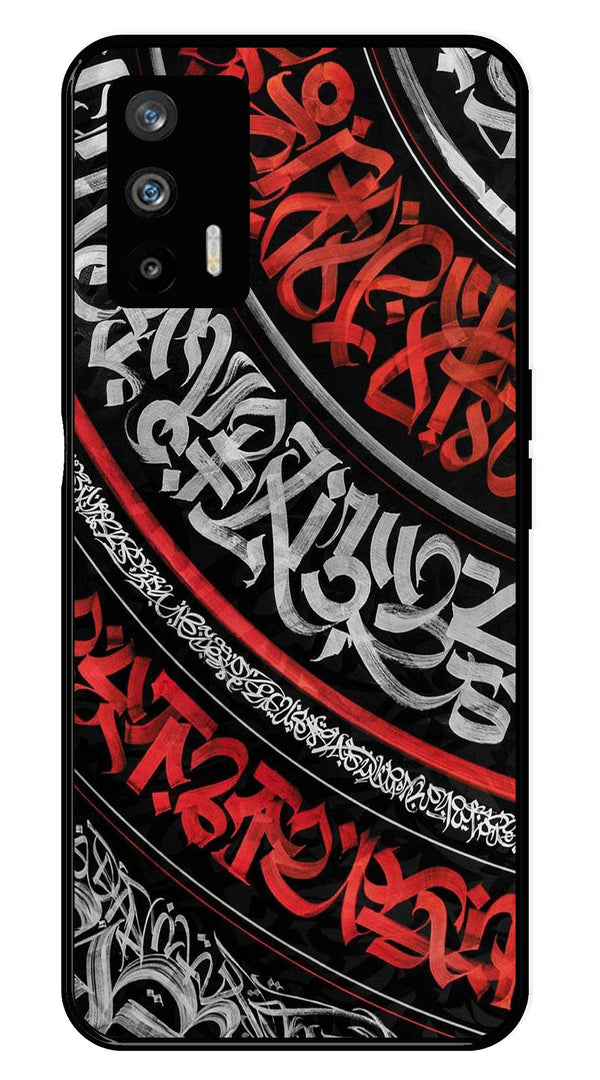 Qalander Art Metal Mobile Case for Realme GT   (Design No -49)