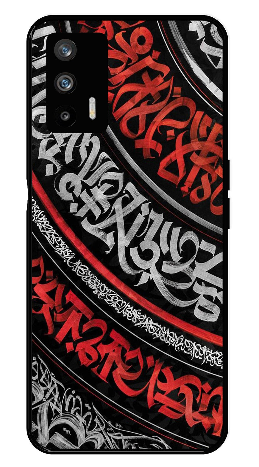 Qalander Art Metal Mobile Case for Realme GT   (Design No -49)