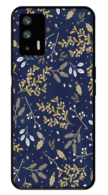 Floral Pattern  Metal Mobile Case for Realme GT