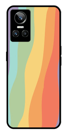 Muted Rainbow Metal Mobile Case for Realme GT Neo 3