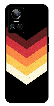 MultiColor Arrow Metal Mobile Case for Realme GT Neo 3