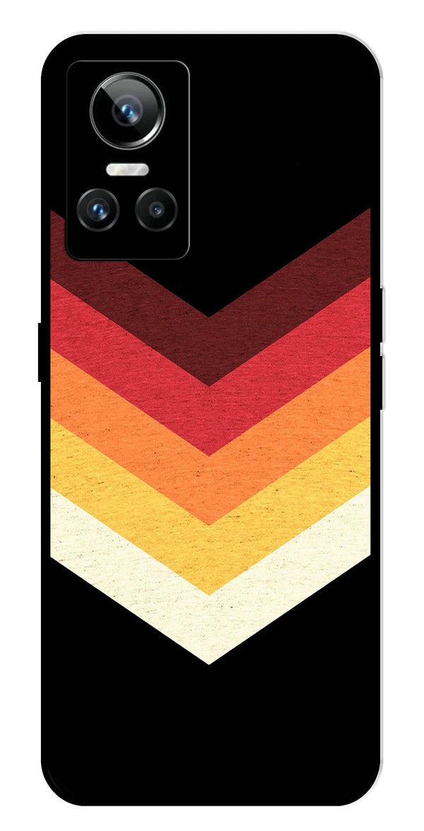 MultiColor Arrow Metal Mobile Case for Realme GT Neo 3   (Design No -04)