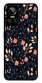 Floral Pattern Metal Mobile Case for Realme GT Neo 3   (Design No -10)