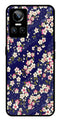 Flower Design Metal Mobile Case for Realme GT Neo 3   (Design No -25)
