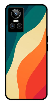 Muted Rainbow Metal Mobile Case for Realme GT Neo 3