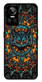 Owl Pattern Metal Mobile Case for Realme GT Neo 3   (Design No -42)