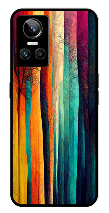 Modern Art Colorful Metal Mobile Case for Realme GT Neo 3