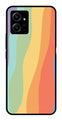 Muted Rainbow Metal Mobile Case for Redmi Note 12 4G   (Design No -02)