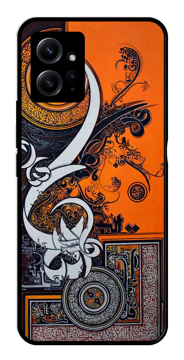 Qalander Art Metal Mobile Case for Redmi Note 12 4G   (Design No -16)