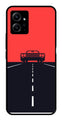 Car Lover Metal Mobile Case for Redmi Note 12 4G   (Design No -21)