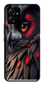Owl Design Metal Mobile Case for Redmi Note 12 4G   (Design No -26)