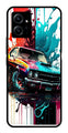 Vintage Car Metal Mobile Case for Redmi Note 12 4G   (Design No -29)