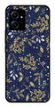 Floral Pattern  Metal Mobile Case for Redmi Note 12 4G   (Design No -52)