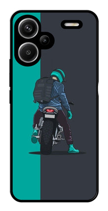 Bike Lover Metal Mobile Case for Redmi Note 13 Pro Plus 5G