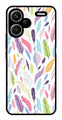 Colorful Feathers Metal Mobile Case for Redmi Note 13 Pro Plus 5G   (Design No -06)