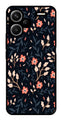Floral Pattern Metal Mobile Case for Redmi Note 13 Pro Plus 5G   (Design No -10)
