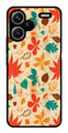 Leafs Design Metal Mobile Case for Redmi Note 13 Pro Plus 5G   (Design No -14)