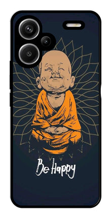 Be Happy Metal Mobile Case for Redmi Note 13 Pro Plus 5G