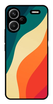 Muted Rainbow Metal Mobile Case for Redmi Note 13 Pro Plus 5G