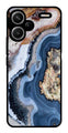 Marble Design Metal Mobile Case for Redmi Note 13 Pro Plus 5G   (Design No -53)