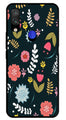 Floral Pattern2 Metal Mobile Case for Redmi Note 7   (Design No -12)