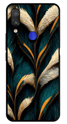 Feathers Metal Mobile Case for Redmi Note 7
