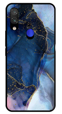 Blue Marble Metal Mobile Case for Redmi Note 7