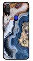 Marble Design Metal Mobile Case for Redmi Note 7   (Design No -53)