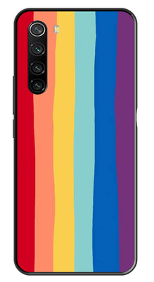 Rainbow MultiColor Metal Mobile Case for Redmi Note 8