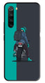 Bike Lover Metal Mobile Case for Redmi Note 8   (Design No -05)