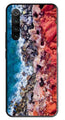 Sea Shore Metal Mobile Case for Redmi Note 8   (Design No -18)