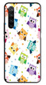 Owls Pattern Metal Mobile Case for Redmi Note 8   (Design No -20)