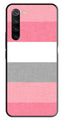 Pink Pattern Metal Mobile Case for Redmi Note 8   (Design No -23)