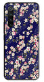 Flower Design Metal Mobile Case for Redmi Note 8   (Design No -25)
