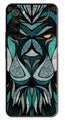 Lion Pattern Metal Mobile Case for Redmi Note 8   (Design No -40)