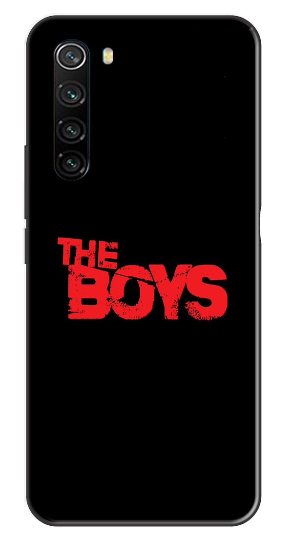 The Boys Metal Mobile Case for Redmi Note 8   (Design No -44)