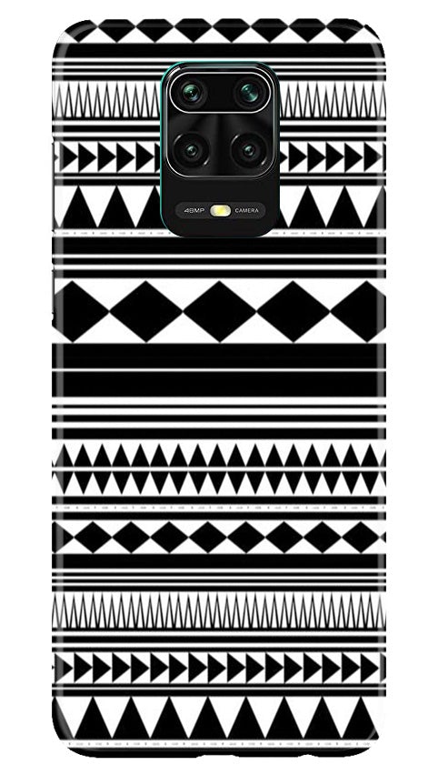 Black white Pattern Case for Redmi Note 10 Lite