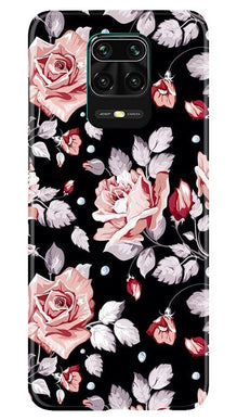 Pink rose Mobile Back Case for Redmi Note 10 Lite (Design - 12)