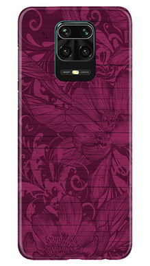 Purple Backround Mobile Back Case for Redmi Note 10 Lite (Design - 22)