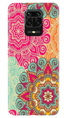 Rangoli art2 Mobile Back Case for Redmi Note 10 Lite (Design - 29)