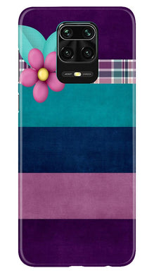 Purple Blue Mobile Back Case for Redmi Note 10 Lite (Design - 37)