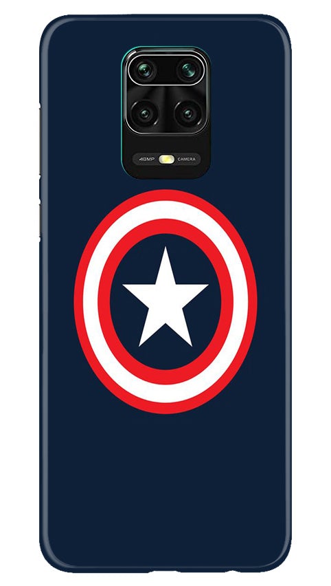 Captain America Case for Redmi Note 10 Lite